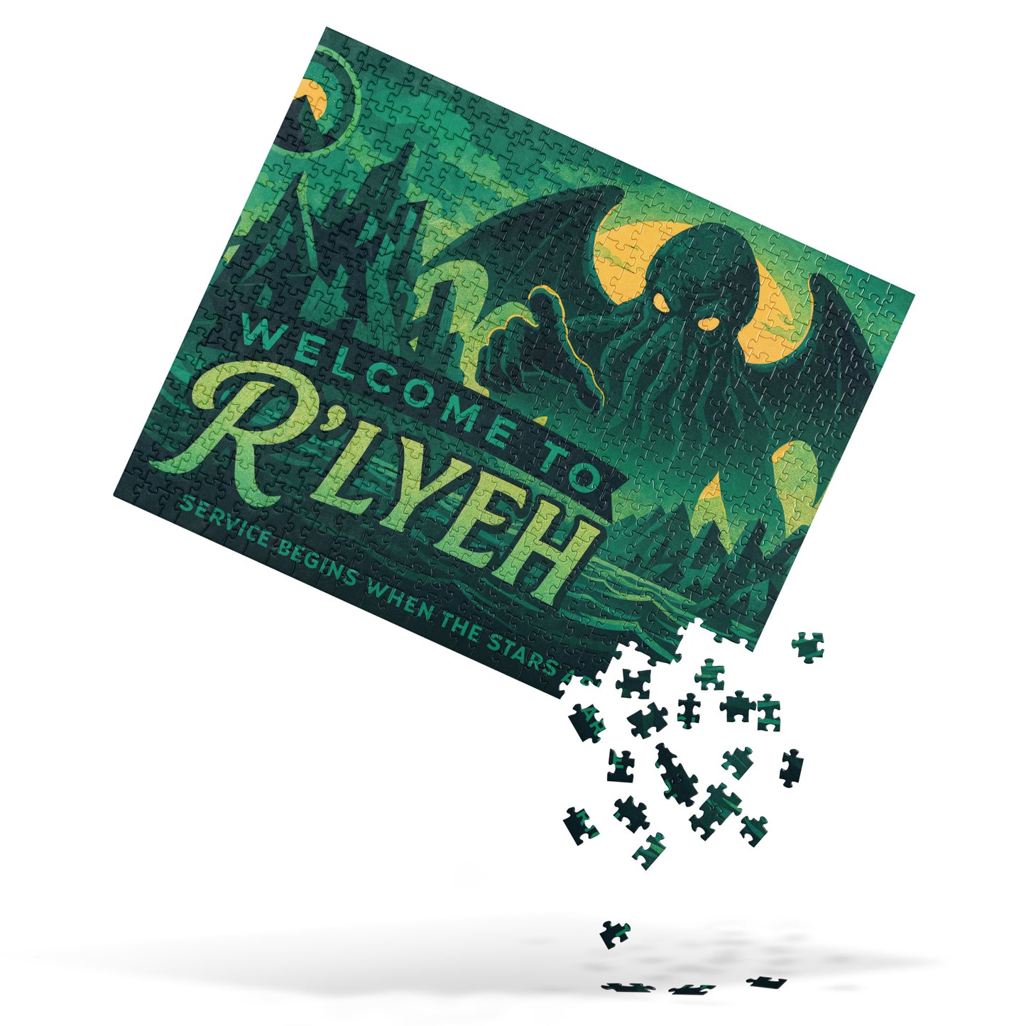 Bienvenue à R'lyeh – Puzzle Vacances en Folie
