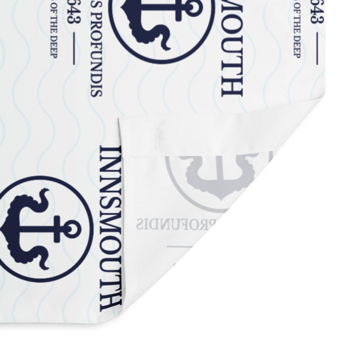 Flag of Innsmouth – Servientes Profundis (Est. 1643) Shower curtain