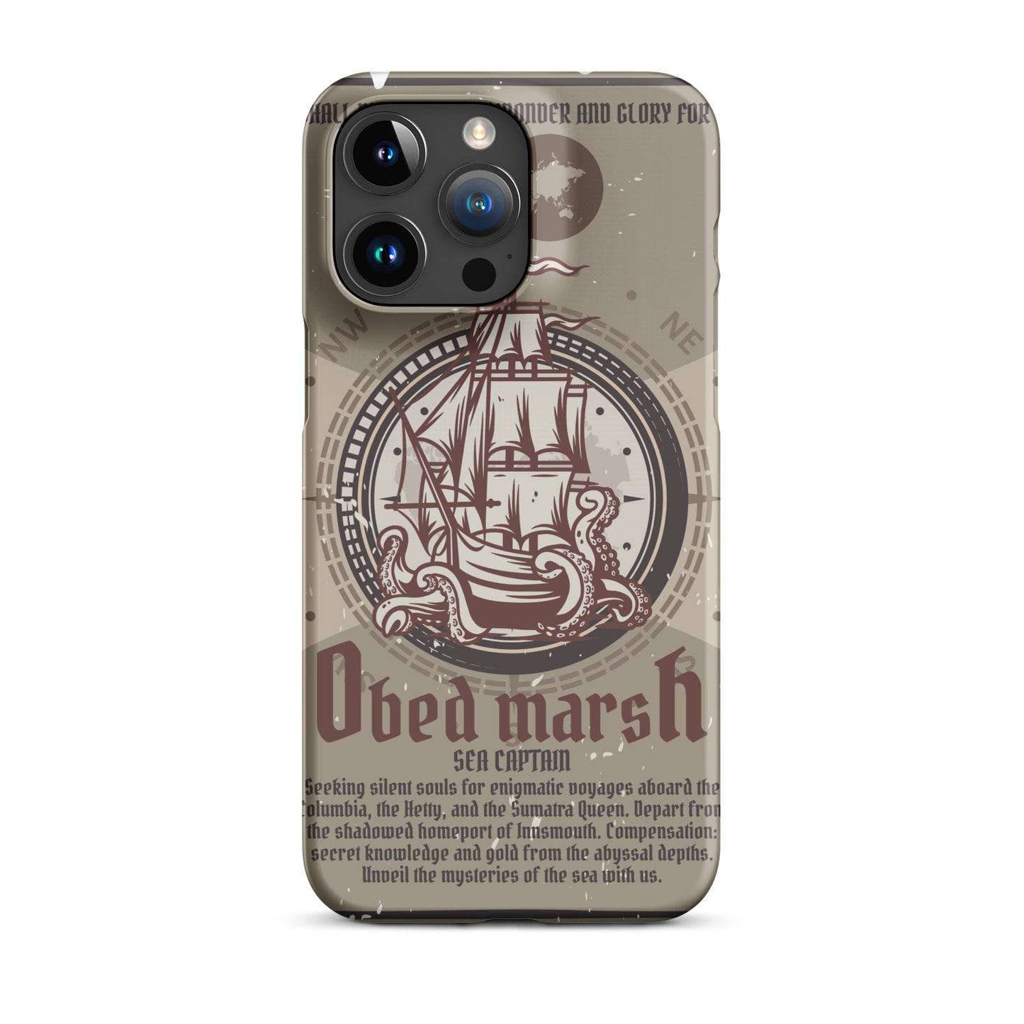 Obed Marsh Sea Captain Innsmouth Snap Case für iPhone®