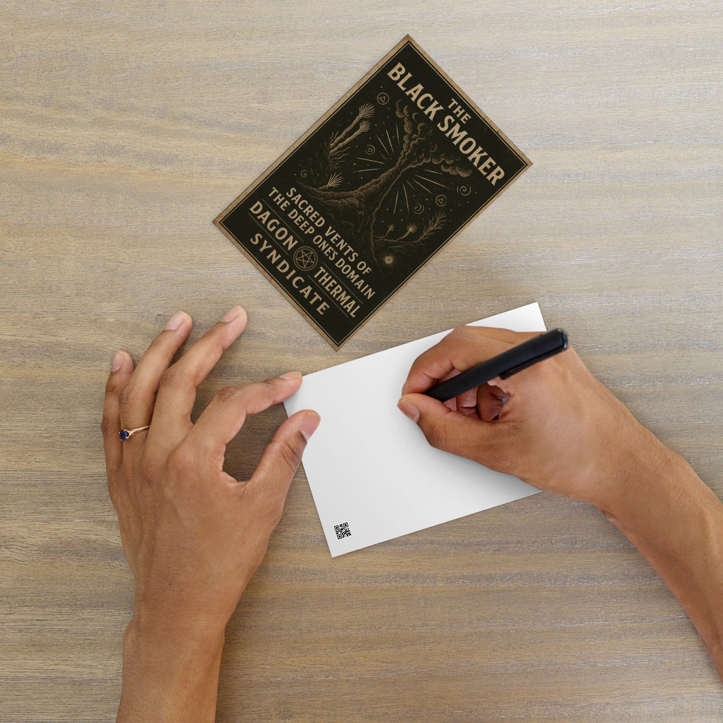 Abyssal Ink Consortium – Von Blut zu Tinte Standardpostkarte