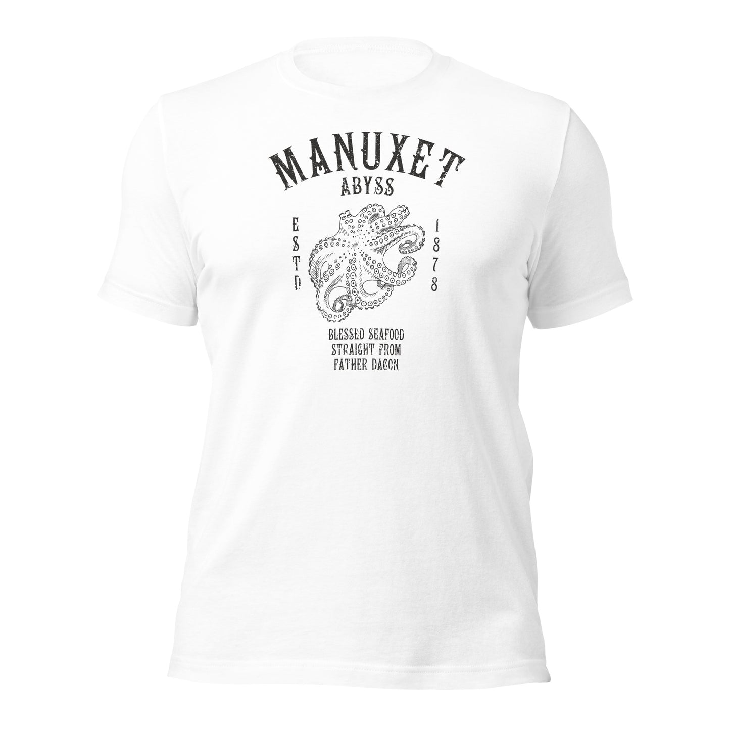 Innsmouth Meeresfrüchte Tiefsee Tintenfisch Oktopus Unisex T-Shirt