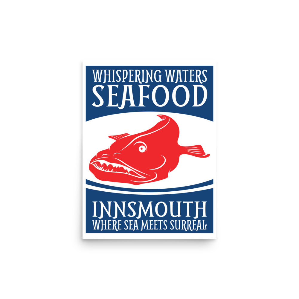 Whispering Waters Fruits de mer Innsmouth Poster