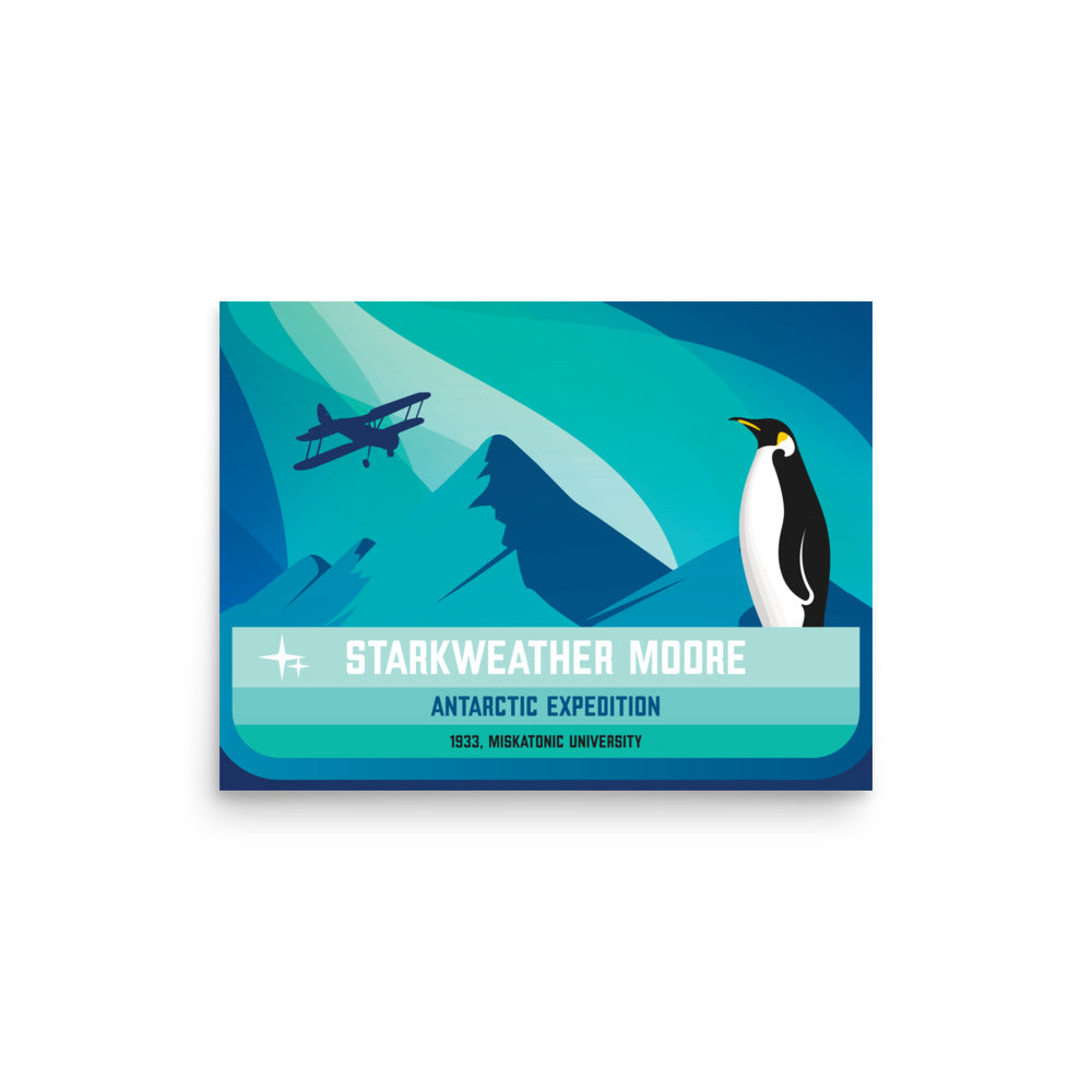 Expédition Antarctique Starkweather-Moore Poster