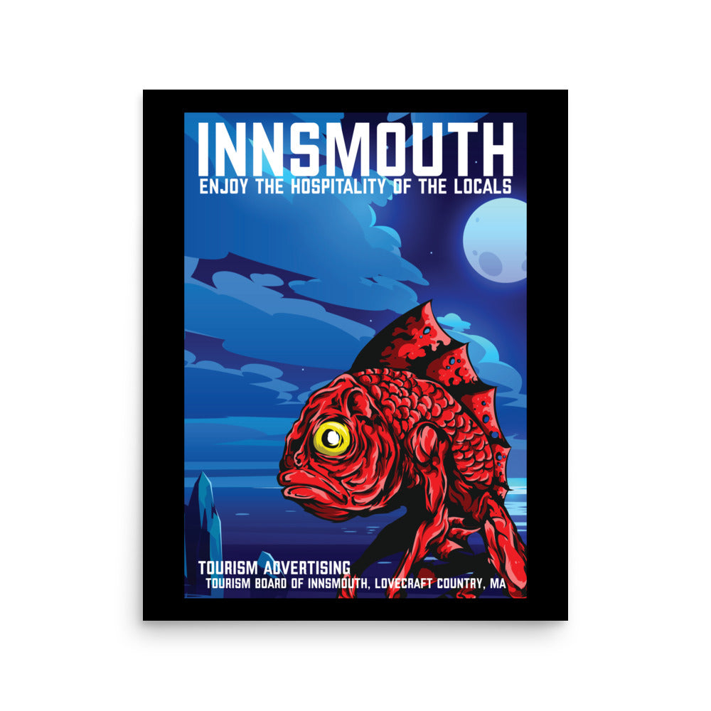 Innsmouth Vintage Travel Poster Lovecraft Poster