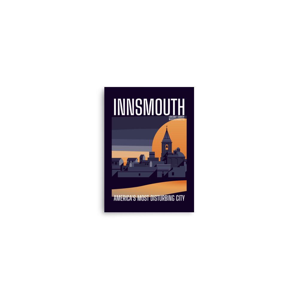 Innsmouth Vintage Travel Poster Lovecraft Poster