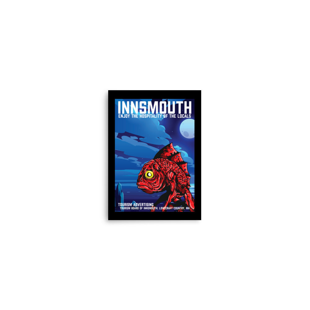 Póster de viaje vintage de Innsmouth Lovecraft Póster