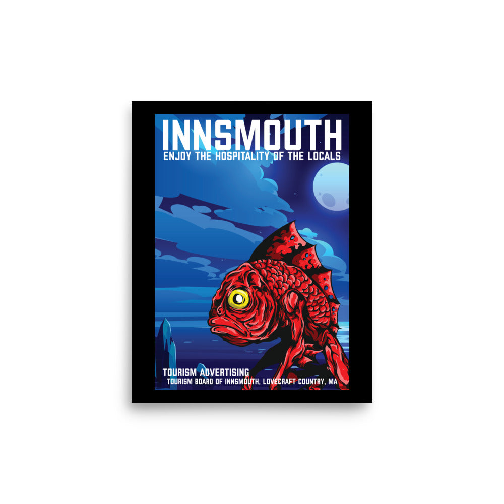 Innsmouth Vintage Travel Poster Lovecraft Poster