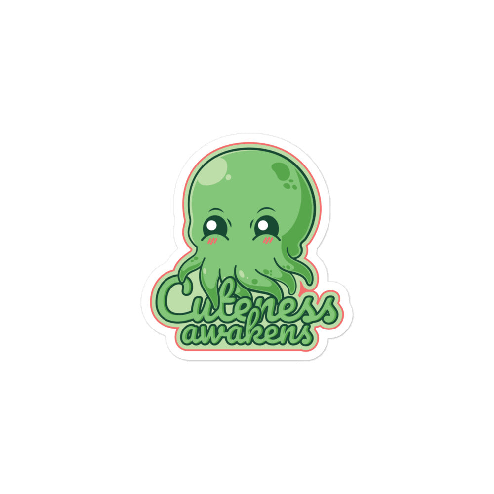 Kawaii Cthulhu Bubble-free stickers