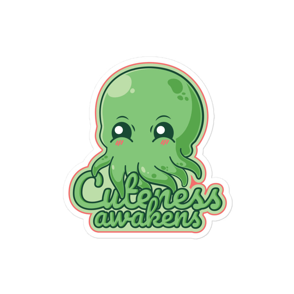 Autocollants Kawaii Cthulhu sans bulles