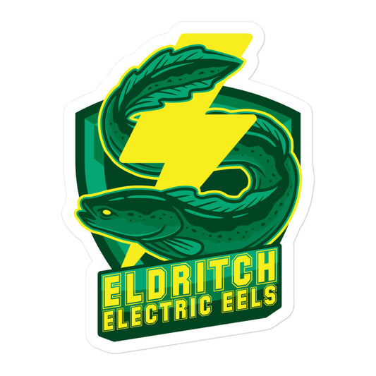 Eldritch Electric Eels Pegatinas sin burbujas