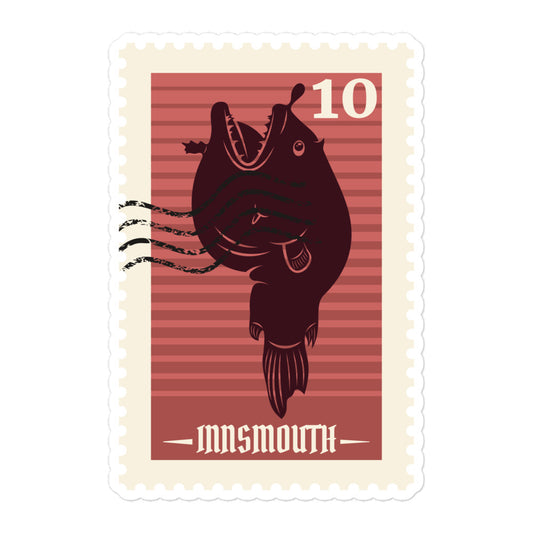 Autocollants sans bulles Innsmouth Post Stamp