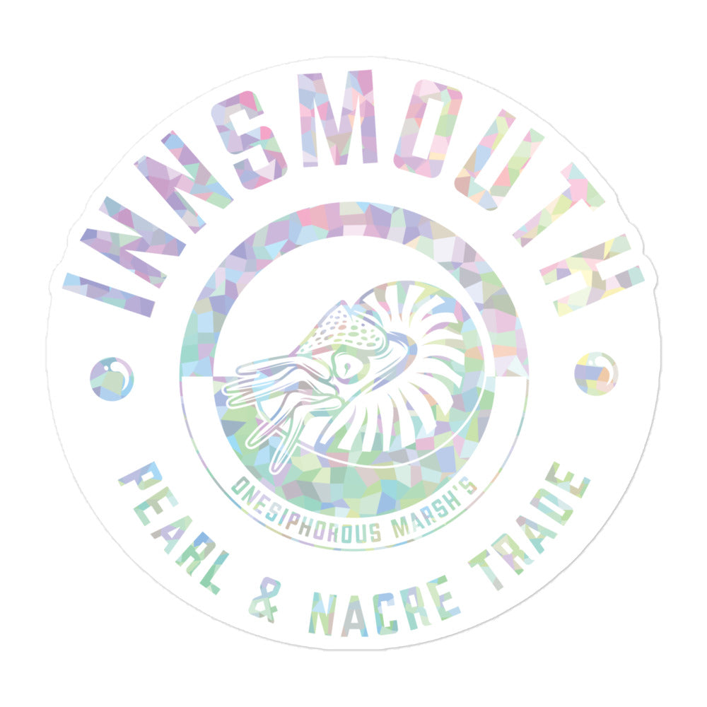 Innsmouth Marsh's Pearl Trade Lovecraft Bubble-free stickers