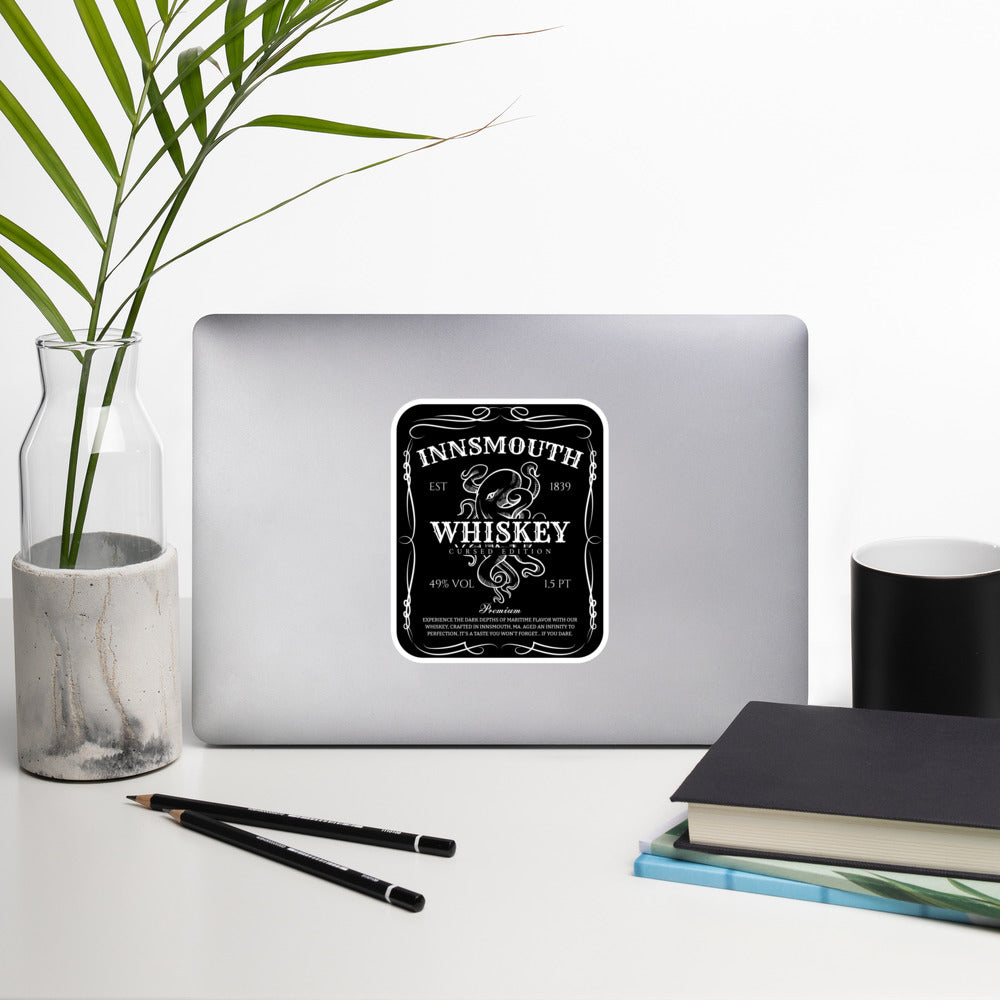 Innsmouth Whiskey Label Lovecraft Bubble-free stickers