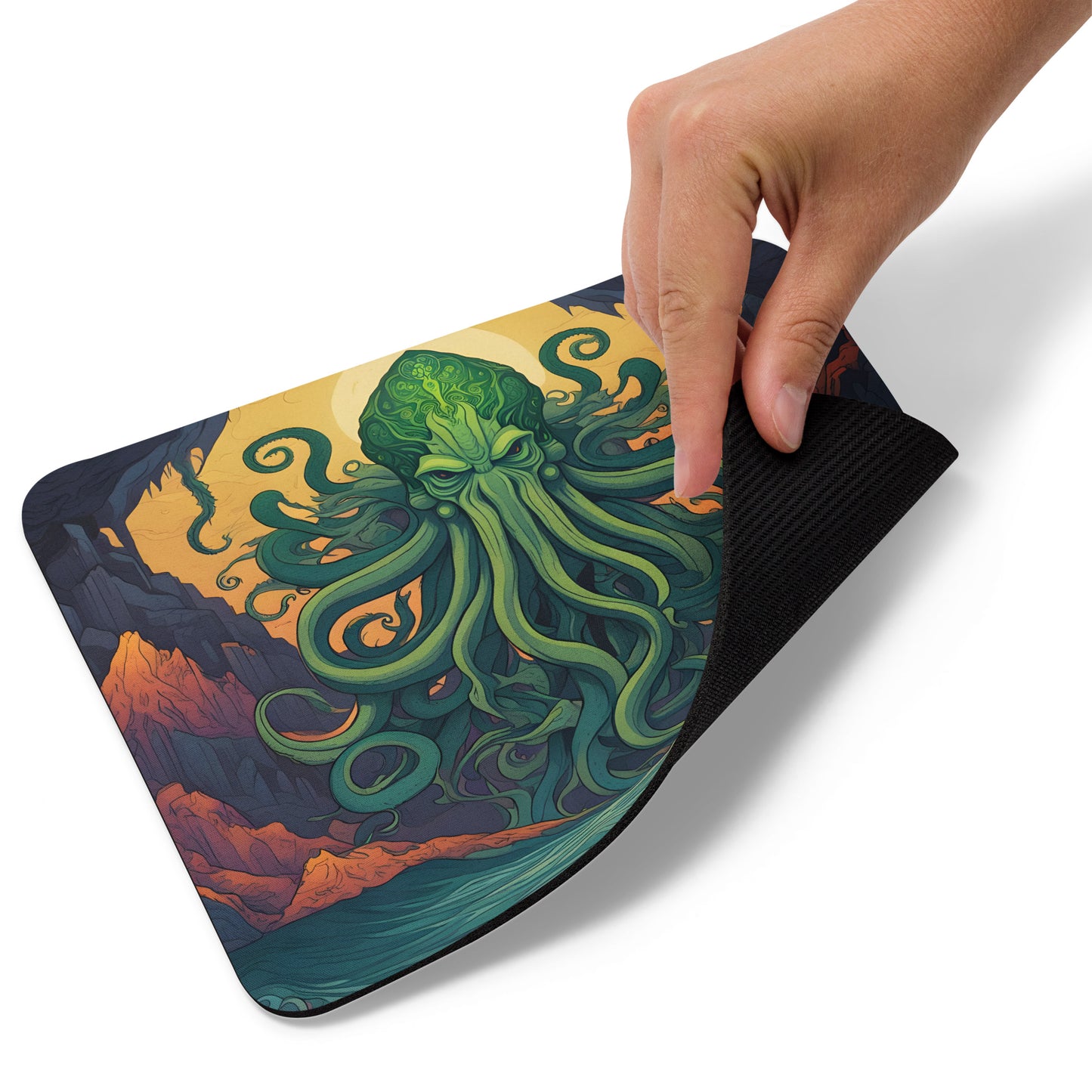 Cthulhu Mystical Symbolism Mouse pad