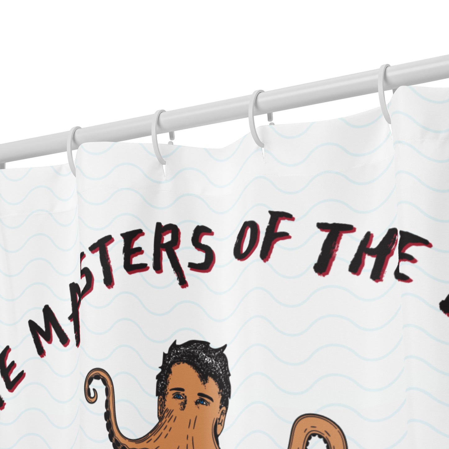 The Shadow over Innsmouth Lovecraft Cthulhu Swimming Club Shower curtain
