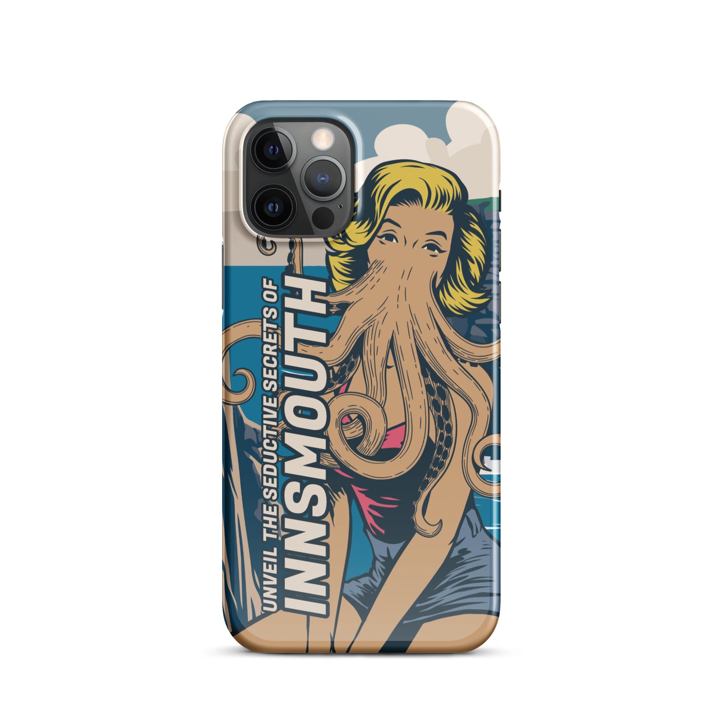 Innsmouth Pin-up Cthulhu Travel Lovecraft Snap étui pour iPhone®