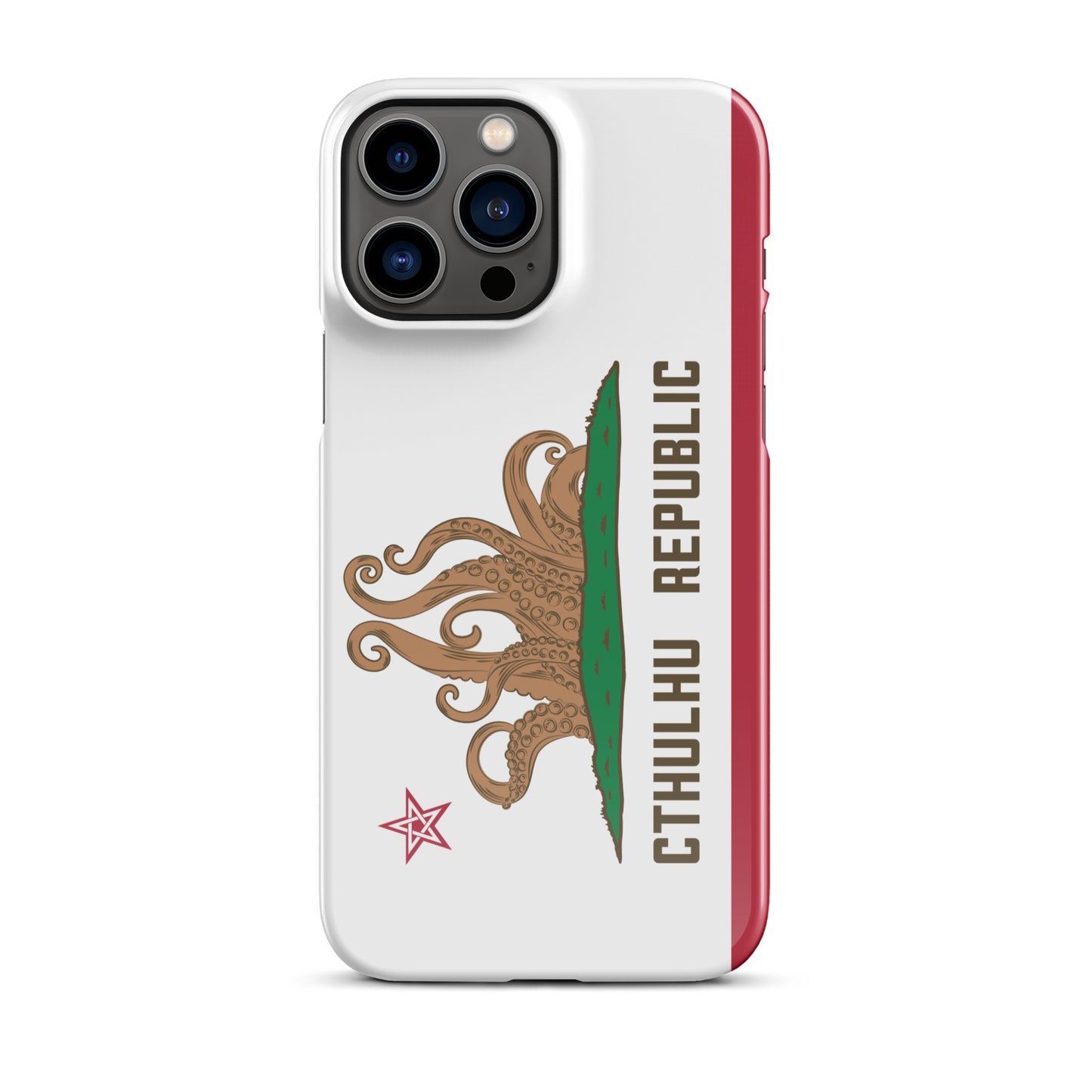 República de Cthulhu Bandera de California Lovecraft Funda Snap para iPhone®