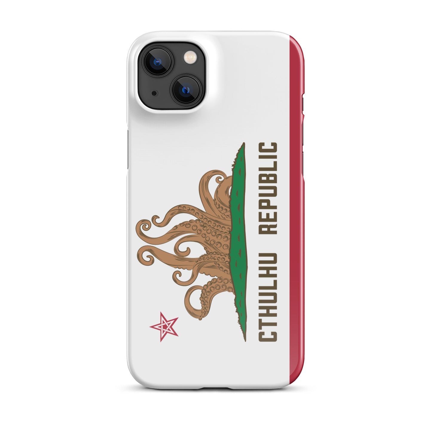 República de Cthulhu Bandera de California Lovecraft Funda Snap para iPhone®