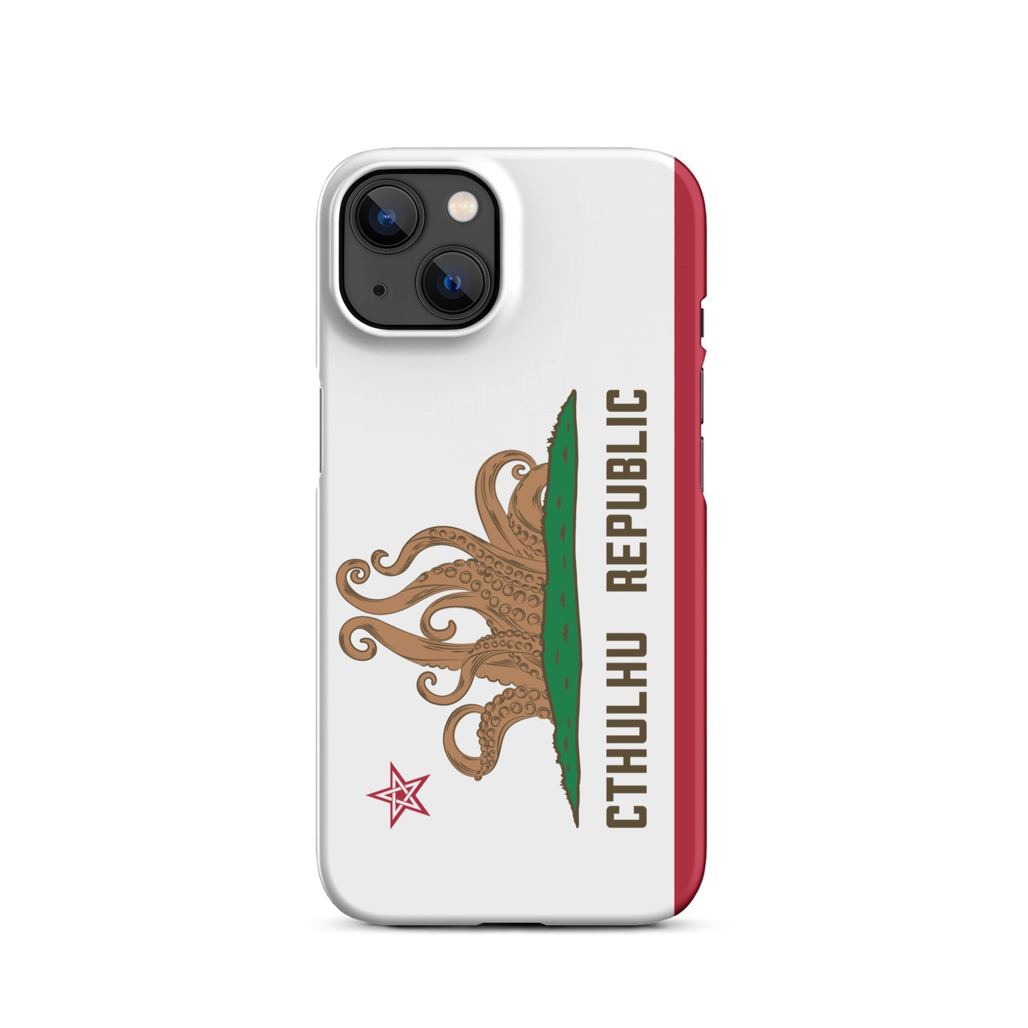 República de Cthulhu Bandera de California Lovecraft Funda Snap para iPhone®