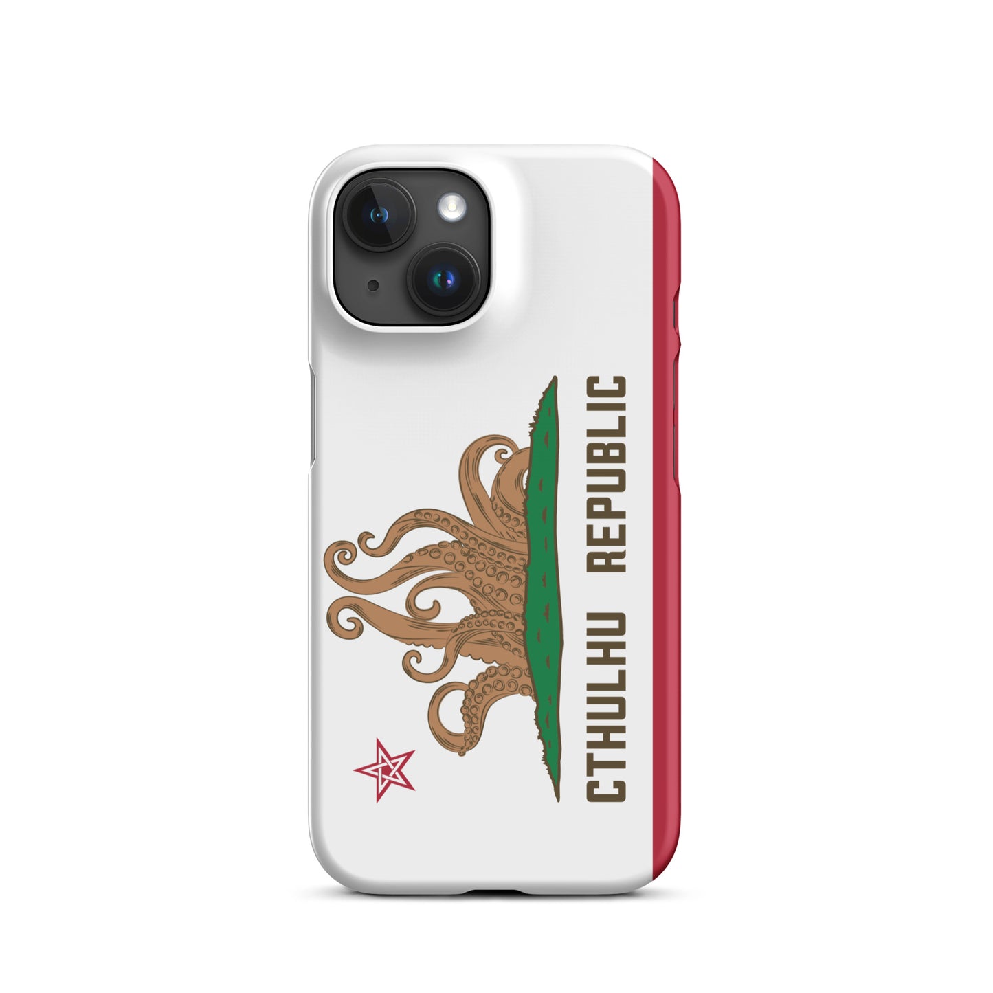 República de Cthulhu Bandera de California Lovecraft Funda Snap para iPhone®