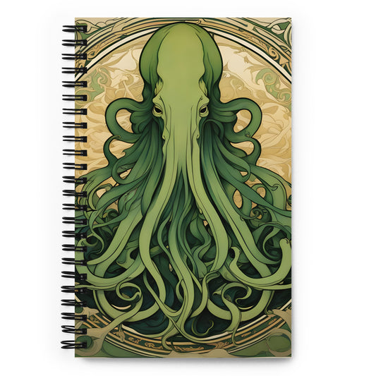 Cthulhu Art Nouveau Cuaderno de espiral