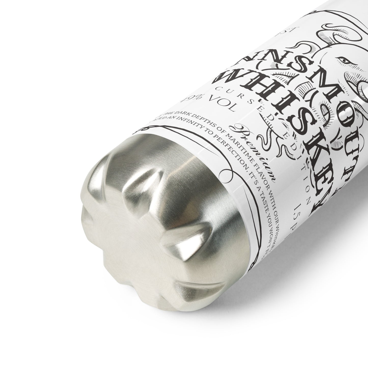 Innsmouth Whiskey Label Lovecraft Stainless steel water bottle