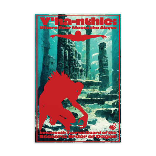 Innsmouth Travel Poster Standard Postcard