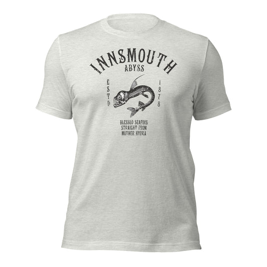 Innsmouth Mariscos Pescado de aguas profundas Viperfish Camiseta unisex