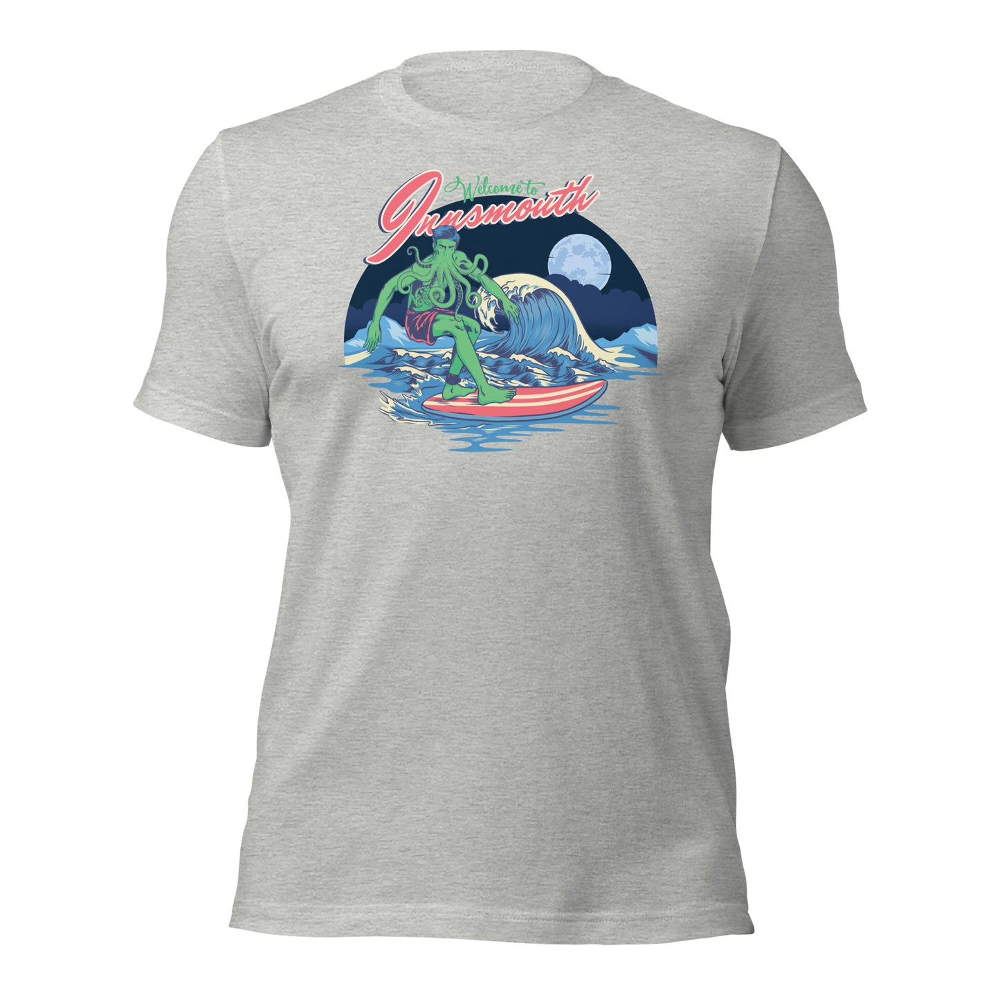 Camiseta unisex Innsmouth Surfing Lovecraft