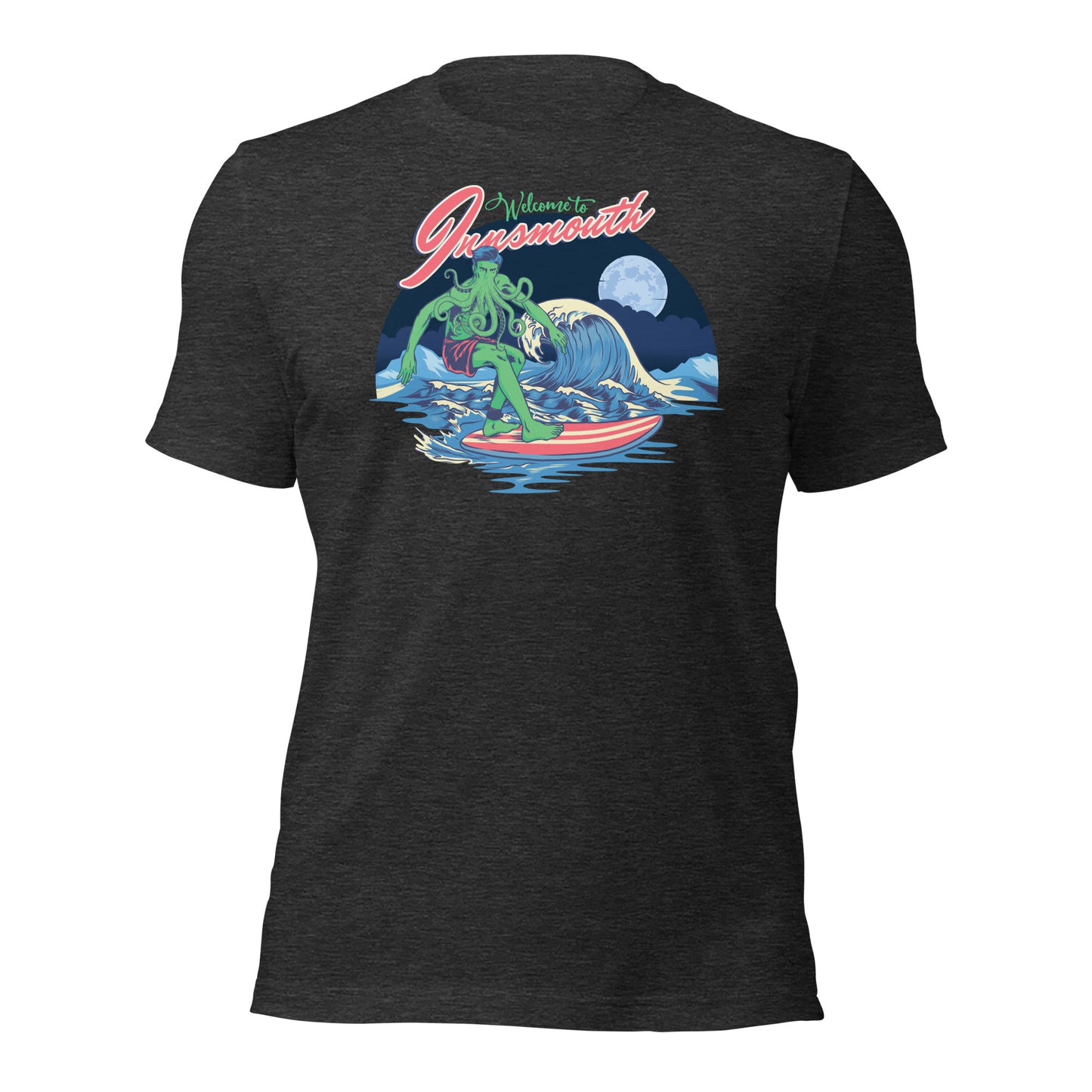 Innsmouth Surfing Lovecraft Unisex t-shirt