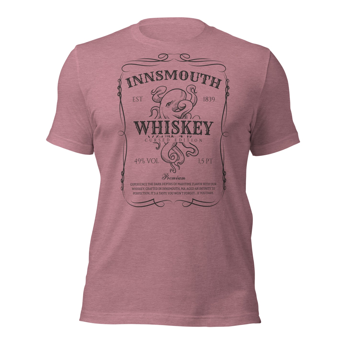 Innsmouth Whiskey Label Lovecraft Unisex t-shirt