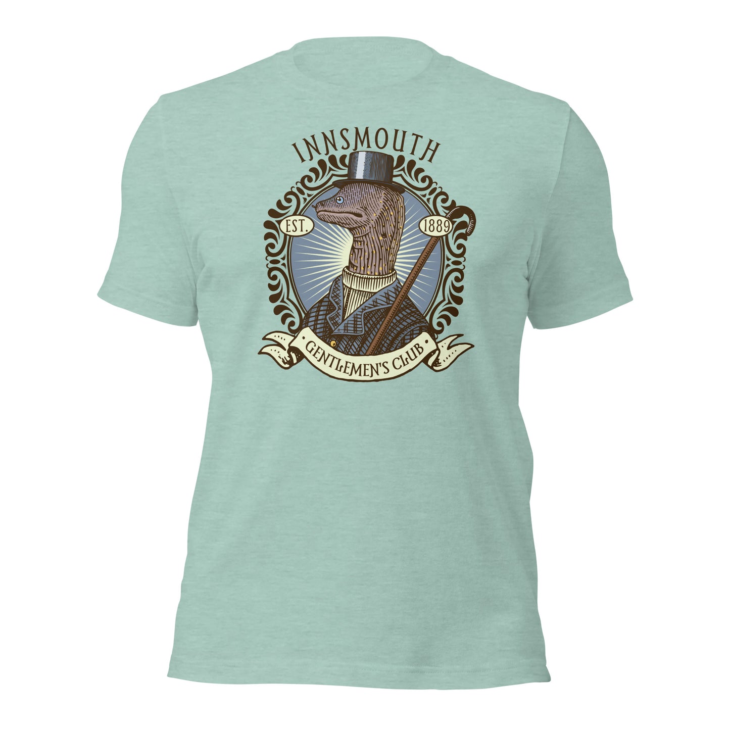 The Shadow over Innsmouth Lovecraft Moray Gentleman Unisex t-shirt