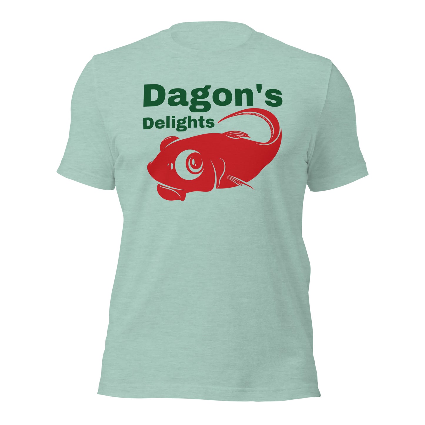 Dagon's Delights Seafood Unisex t-shirt