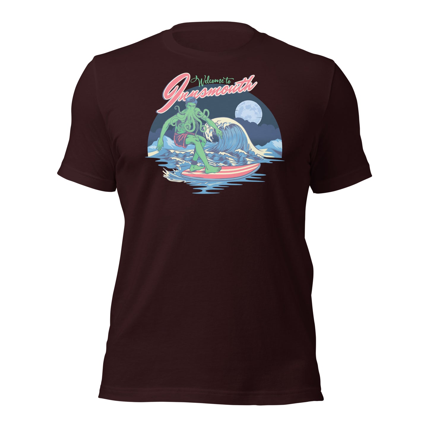 Innsmouth Surfing Lovecraft Unisex t-shirt