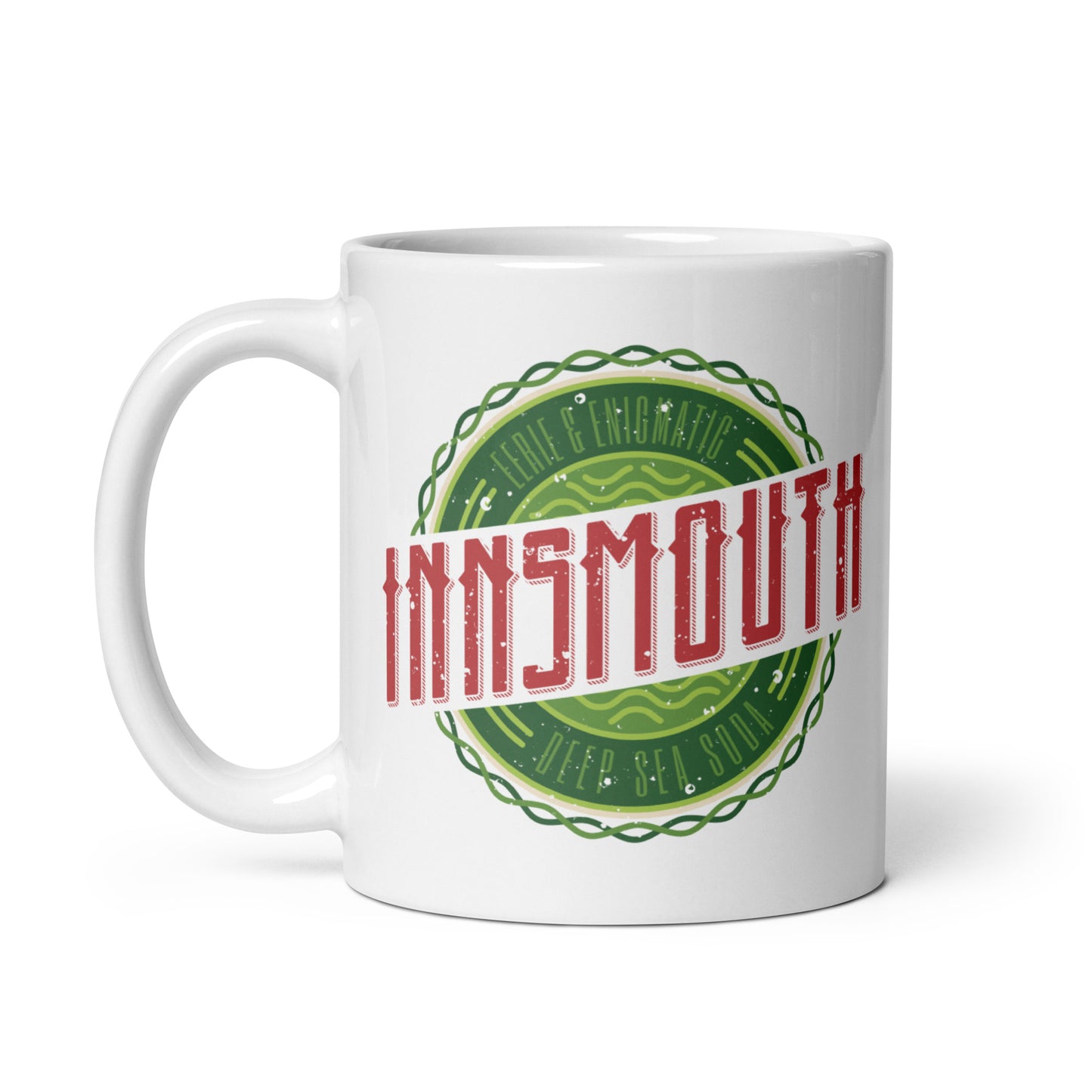 Innsmouth Lovecraft Soda Soft Drink Tasse blanche brillante