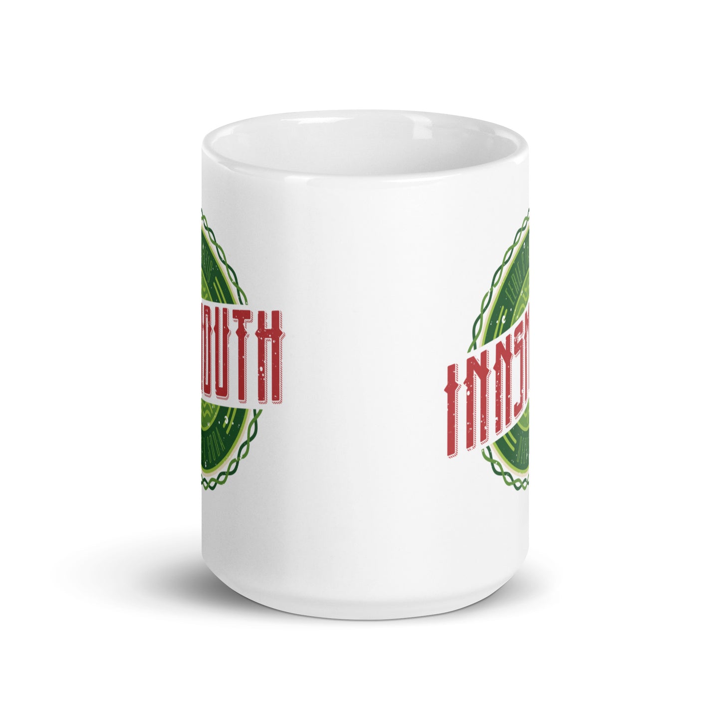 Innsmouth Lovecraft Soda Refresco Taza blanca brillante